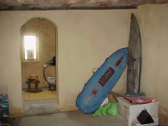 Back at his home a little peek at Anthonys living room. Looks pretty Kwazulu Natal I must say. And he loves surfing.