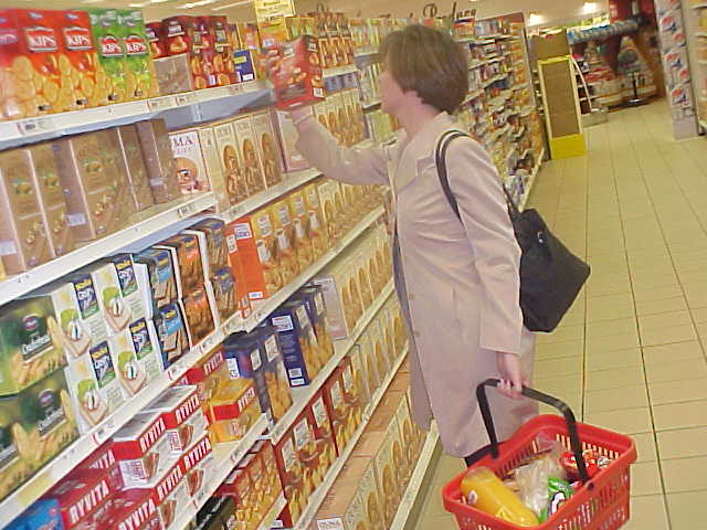 Of course, the Dutchman was hungry and Jeanne had to do some extra shopping. (Actually she was just spoiling me a lot!)