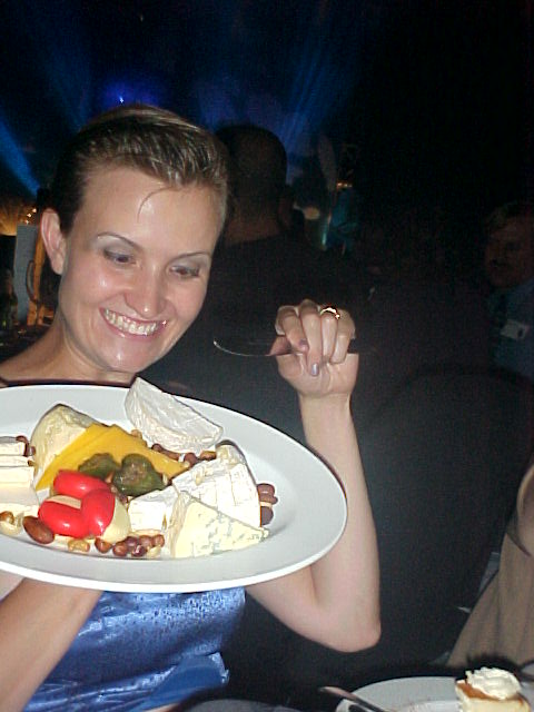 And did Karin get excited about this cheese plate. For most South Africans this plate contained one month of salary!