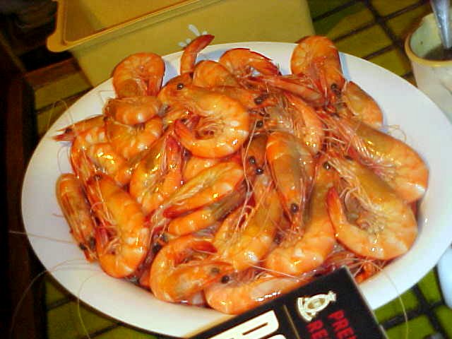 And that was the bowl of shrimps that we just couldnt finish all...