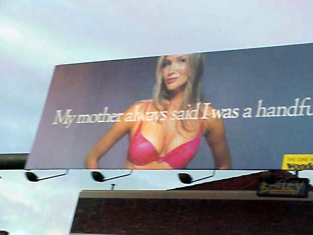 I just love those Australian billboards! ;-)