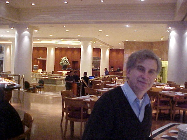 Meet Richard, the representative of a publishing house, at the Grand Hyatt Hotel in Melbourne.