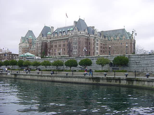 Greetings from the Empress Hotel, Victoria!