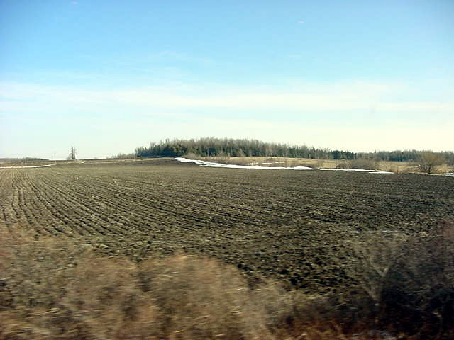 My first view of Quebec landscapes.