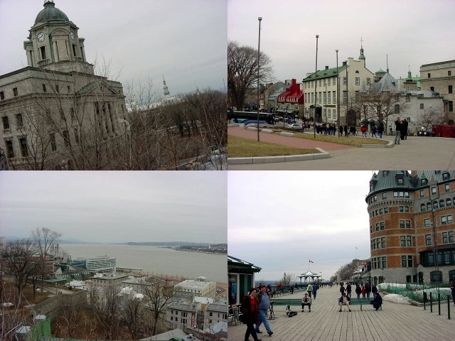 With the fascinating Hotel Chateau Frontenac as a backdrop and the St. Lawrence River as my lookout, I contacted my only hostess in this city to let her know I had arrived. 