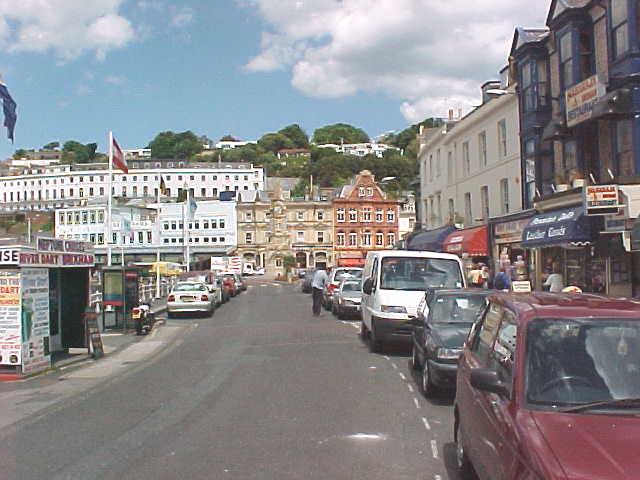 View at the centre of Torquay