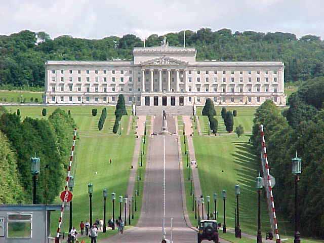 Later the morning Sally showed me the Northern Irish parliament. 